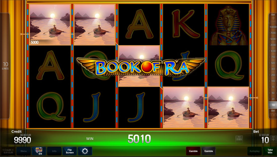 Book of Ra онлайн игровой автомат. 